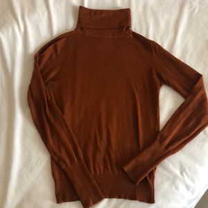 Zara brown turtleneck